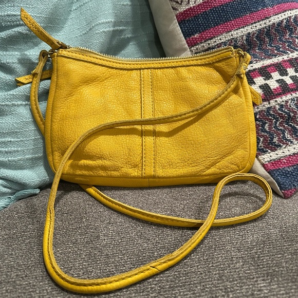 Fossil Handbags - Fossil Elise Pebbled Leather Crossbody